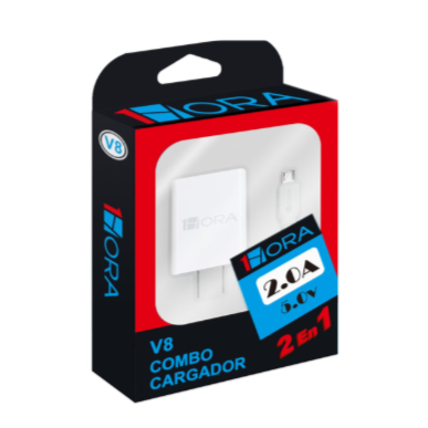 1Hora Combo Cargador V8 GAR064