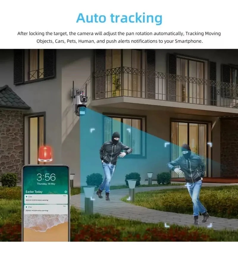 IT-BLUE Cámara Triple con WIFI IT-SC027
