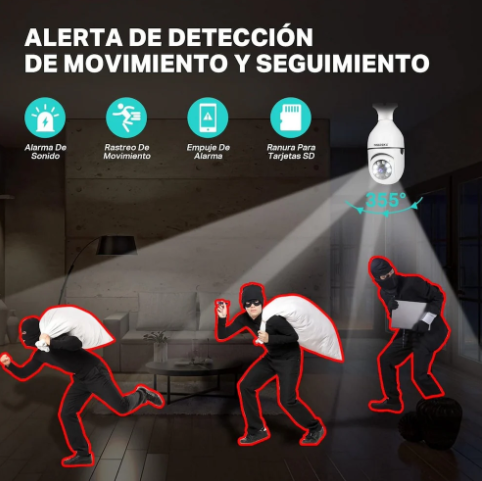 Moreka Cámara Inteligente Wifi JK-001