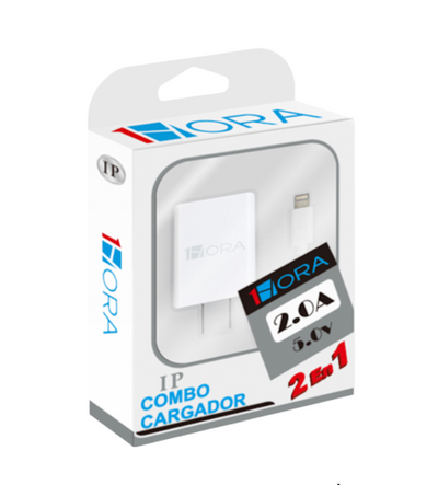 1Hora Combo Cargador IP GAR088