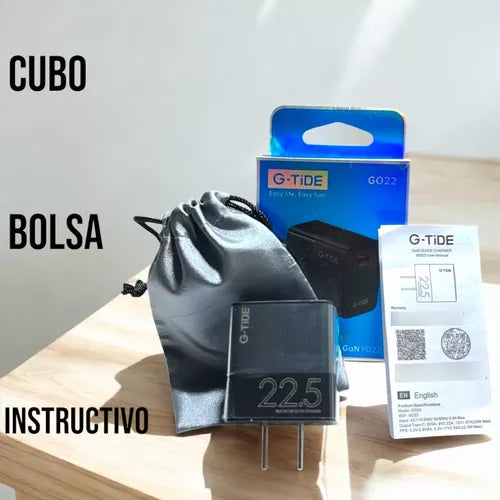 G-TiDE Turbo Cargador Tipo-C 22.5W G022
