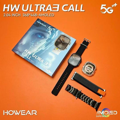HOWEAR 5G+ Smart Watch  HW ULTRA 3 CALL